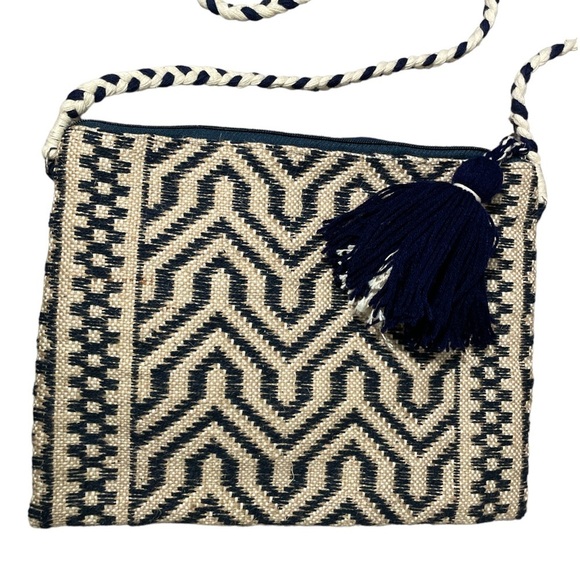 Panache Handbags - Panache Stunning Woven Purse Cross Body Bag